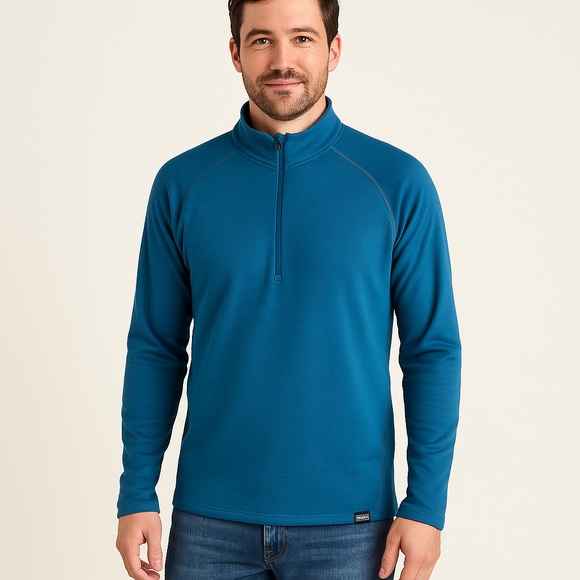 Patagonia Other - Patagonia Midweight Half Zip Jacket Size XL Color Blue